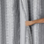 Cortina Blackout 50016cinza PVC com Tecido Voil Xadrez 2,80 m x 1,60 m - Cinza 50016 - Utilidades Shopping