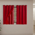 Cortina Blackout 50013vermelho PVC com Tecido Voil 2,80 m x 1,60 m - Vermelho 50013