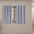 Cortina Blackout 50013cinza PVC com Tecido Voil 2,80 m x 1,60 m - Cinza 50013