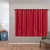 Cortina Blackout 50016vermelho PVC com Tecido Voil Xadrez 2,80 m x 1,60 m - Vermelho 50016