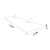 Imagem do Prateleira Simples 30x20cm Com Suporte Em Mdf Preto (74787)
