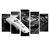 Quadro Decorativo 19001mod1057 Mosaico Barbearia 19001