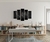Quadro Decorativo 19001mod362 Mosaico Mundo 19001 - Utilidades Shopping