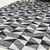 Tapete Jacquard 50011preto Dallas 1,35 m x 2,00 m antiderrapante - Preto 50011