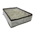 ORGANIZADOR DE GAVETA 27x10x36 bege e marrom 10005 (10005bege) - Utilidades Shopping