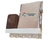 Porta Chave Simples Branco Em Mdf (13308)