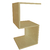 Mesa De Cabeceira Em S Em Mdf Natural (75217) - Utilidades Shopping