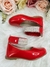 Sapatinho Vermelho com Tornozeleira Pérolas e Strass (213209VV) na internet