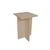 Banco Tampo Quadrado 65cm Em Mdf Madeirado (39465) na internet