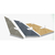 Prateleira Linha-Furta cor Com Borda De Pvc Branco 25x20 cm (26377) - Utilidades Shopping