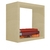Nicho Decorativo 15X15X20 cm Em Mdf Natural (83298)