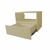 Mesa De Cabeceira Suspensa 1 Gaveta Em Mdf Natural (74265)