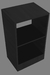 Mesa De Cabeceira Sem Gaveta Em Mdf Preto (74558) - comprar online