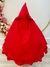 Vestido Infantil Chapeuzinho Vermelho C/ Capuz (1023CH) - comprar online