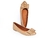 Sapatilha Nude Verniz Laço Bico Fino Feminino (SAPNUDVERNLAC) - comprar online