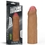 Capa Marrom em CyberSkin Super Realística Extensor Peniano Glande Encoberta - Ponta Maciça - 4,5 cm Lovetoy (VMCA057B) na internet