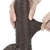 Pênis Realista com Camada Dupla Macio e Firme Preto 9" - LOVETOY SLIDING-SKIN DUAL LAYER DONG BLACK (VMPE086P) - Utilidades Shopping