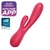 Satisfyer Monoflex Vermelho pode ser controlado por APP (SAT047-B)