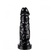 Pênis em Jelly Preto Super Macio e flexível 18 x 4 cm (KT118P) - Utilidades Shopping