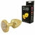 Plug Anal Dourado em ABS com Pedra Cravejada em Strass Dourada - HARD Plug LESS (HA143DD) na internet