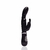 Vibrador Rabbit em Silicone cor Preta - c/ 2 Motores e 8 Velocidades (SI5367-PR) na internet