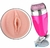 Masturbador Lanterna Masculino em Cyberskin - X5 Cup - em forma de Vagina com a presença de ventosa para uma fixação boa (SI6509) - loja online
