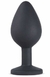 Plug Anal GRANDE feito em Silicone SUPER Macio Preto - Joia Anal c/ Pedra 9,3 x 4,2 cm (THSMPA1061G-P) na internet