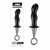 Silicone Butt Plug Ponto P 22cm - Com alça de Metal (NAN269) - Utilidades Shopping