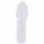 Capa massageadora com textura - 15,5cm - cor transparente (VMCA014)
