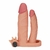 Capa Peniana bege com Ponta Maciça de 2,5 cm, pênis companheiro e Estimulador de Clitóris com vibrador - LOVE TOY (VMCA054) - Utilidades Shopping