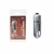 Mini Vibrador 10 vibrações Power Bullet Cápsula - Cromo Metalizado (VMMV102)