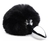 Plug anal de metal Cromado com rabo pompom - Preto (VMPL012P) - comprar online