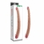 Pênis duplo 36 cm com Glande Avantajada - Lovetoy - SLIM ULTRA DOUBLE DILDO (VMPE061)