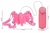 Calcinha Vibradotória Borboleta mágica rosa - Calcinha com Vibro (MAS05) na internet