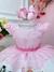 Vestido Infantil Baby Fazendinha Rosa C/ Cinto de Pérolas (1103RR) na internet