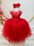 Vestido Infantil Vermelha Damas Luxo Festas (2214VM) na internet