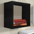 Kit 3 Nicho Decorativo 55X55X20 cm Preto Em Mdf (37508) - comprar online