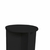 Banco Tampo Redondo 45cm Em Mdf Preto (37423) - Utilidades Shopping