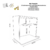Suporte Microondas Com Nicho Em Mdf Madeirado (24366) - comprar online