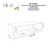Rack Sala Suspenso Natural Em Mdf (32323) - loja online