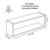 Nicho Retangular Decorativo Trovarelli 70x15x15 Branco (29316)
