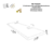 Prateleira Linha-Furta cor Com Borda De Pvc Branco 40x15 cm (21334) - Utilidades Shopping