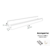 Prateleira Tempero Simples 30cm Em Mdf Madeirado (66277) - Utilidades Shopping