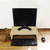 Suporte para Monitor Em Mdf Natural (74442) - Utilidades Shopping