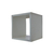 Nicho Decorativo 30X30X15 cm Em Mdf Branco (74213) - Utilidades Shopping