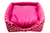 Cama Iglu e Toca Para Cachorro Luppet Luxo Rosa Geométrico (LP1012121-02) - Utilidades Shopping