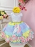 Vestido Infantil Unicórnio Festas de Aniversário Luxo (0136BC) - loja online