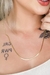 Colar com Corrente Fita Banhado em Ouro 18k (CL0046)