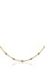 Colar com Corrente em Intervalos de Mini Corações Banhado em Ouro 18k (CL0044) - comprar online