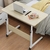 MESA PARA NOTEBOOK COMPUTADOR COM RODINHAS ALTURA AJUSTAVEL MULTIFUNCIONAL JANTAR CAMA SALA HOME OFFICE (4009) - comprar online